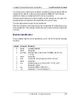 Preview for 287 page of Tally T5023+ Programming Manual