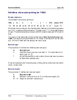 Preview for 312 page of Tally T5023+ Programming Manual