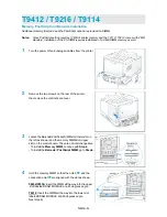 Предварительный просмотр 4 страницы Tally T9114 Installation And Programming Manual