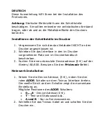 Preview for 3 page of Tally TallyCom III Twinax IIF-4 Quick Installation Manual