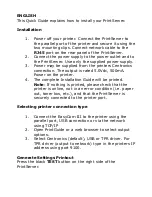 Preview for 2 page of Tally TallyCom III Quick Installation Manual