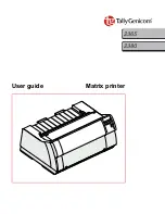 TallyGenicom 2365 User Manual preview