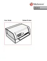 TallyGenicom 5040 User Manual preview