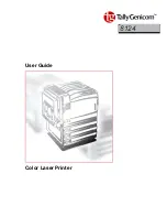 Предварительный просмотр 1 страницы TallyGenicom 8124 User Manual