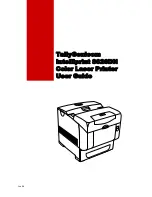 TallyGenicom Intelliprint 8026DN User Manual preview