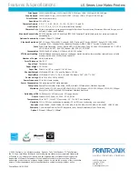 Предварительный просмотр 2 страницы TallyGenicom LG Datasheet