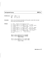 Предварительный просмотр 180 страницы TallyGenicom Matrix Printer Programmer'S Manual