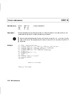 Предварительный просмотр 197 страницы TallyGenicom Matrix Printer Programmer'S Manual