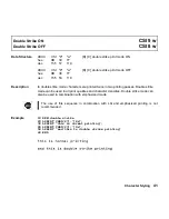 Предварительный просмотр 277 страницы TallyGenicom Matrix Printer Programmer'S Manual