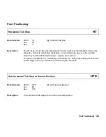 Предварительный просмотр 281 страницы TallyGenicom Matrix Printer Programmer'S Manual