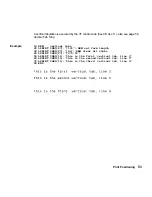 Предварительный просмотр 289 страницы TallyGenicom Matrix Printer Programmer'S Manual