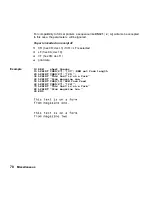 Предварительный просмотр 314 страницы TallyGenicom Matrix Printer Programmer'S Manual