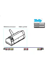 Предварительный просмотр 1 страницы TallyGenicom T2150 Reference Manual