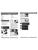 Preview for 3 page of Talon Pro 18V d.c. Cordless Impact Wrench User Manual