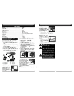 Preview for 5 page of Talon Pro 18V d.c. Cordless Impact Wrench User Manual