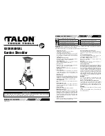 Talon AS200100 User Manual preview
