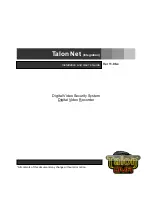 Talon Digital Video Security System Installation And User Manual preview