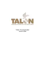 Talon Pro User Manual preview