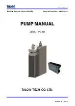 Talon TP-40BA Manual предпросмотр