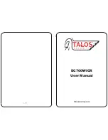 Preview for 1 page of TALOS DC700WICR User Manual