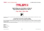 Preview for 99 page of Talsa F14s Operating Instructions And Eu Declaration Of Conformity