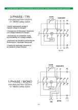 Preview for 9 page of Talsa W114 Operating Instructions Manual