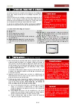 Preview for 33 page of Talsa W114 Operating Instructions Manual