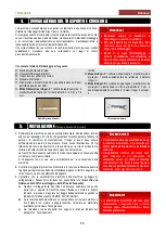 Preview for 66 page of Talsa W114 Operating Instructions Manual