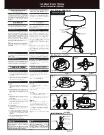 Tama 1st Chair HYDRAULIX Instruction Manual preview