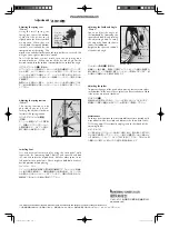 Preview for 2 page of Tama HH605 Instruction Manual