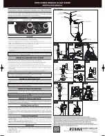 Tama HH905RH2S Instruction Manual предпросмотр