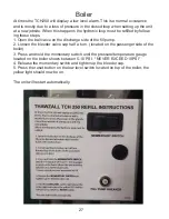 Preview for 28 page of Tamarack Industries Thawzall HEATZONE TCH250 Operator'S Manual