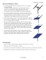 Preview for 10 page of Tamarack Solar 90286 Installation Manual