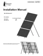 Preview for 1 page of Tamarack Solar Ground Roof Mount Series Installation Manual