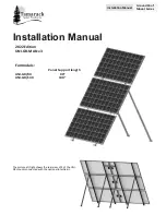 Tamarack Solar UNI-GR/90 Installation Manual preview