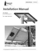 Preview for 1 page of Tamarack Solar UNI-SP/01A Installation Manual