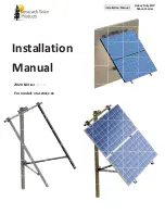 Preview for 1 page of Tamarack Solar UNI-SPHD/4-90 Installation Manual