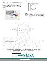 Предварительный просмотр 3 страницы Tamarack Technologies CX3000 Installation Instructions