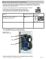 Preview for 15 page of Tamarack Technologies HV2800 Kaze Installation & Operation Manual