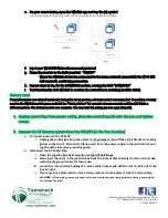 Предварительный просмотр 3 страницы Tamarack Technologies TTi-HV1600-RFwRR Setup Instructions