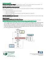 Предварительный просмотр 5 страницы Tamarack Technologies TTi-HV1600-RFwRR Setup Instructions