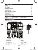 Preview for 3 page of TAMASHI HX 688 MP3 Instruction Manual