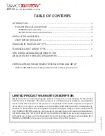 Preview for 2 page of Tamco AIR-IQ Installation Manuallines