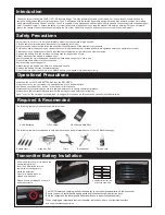 Preview for 2 page of Tamco X5 1:5 Brushless Buggy Instruction Manual & Parts Catalogue