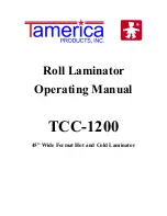 Preview for 1 page of Tamerica TCC1200 Operating Manual