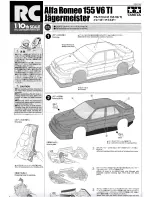 Tamiya 51555 Assembly Manual preview