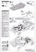 Предварительный просмотр 14 страницы Tamiya 58496 Manual