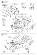 Предварительный просмотр 24 страницы Tamiya CATERHAM Super Seven BDR Manual