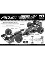 Tamiya F104W GP Edition Assembly Manual предпросмотр