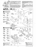 Предварительный просмотр 4 страницы Tamiya F104W GP Edition Assembly Manual